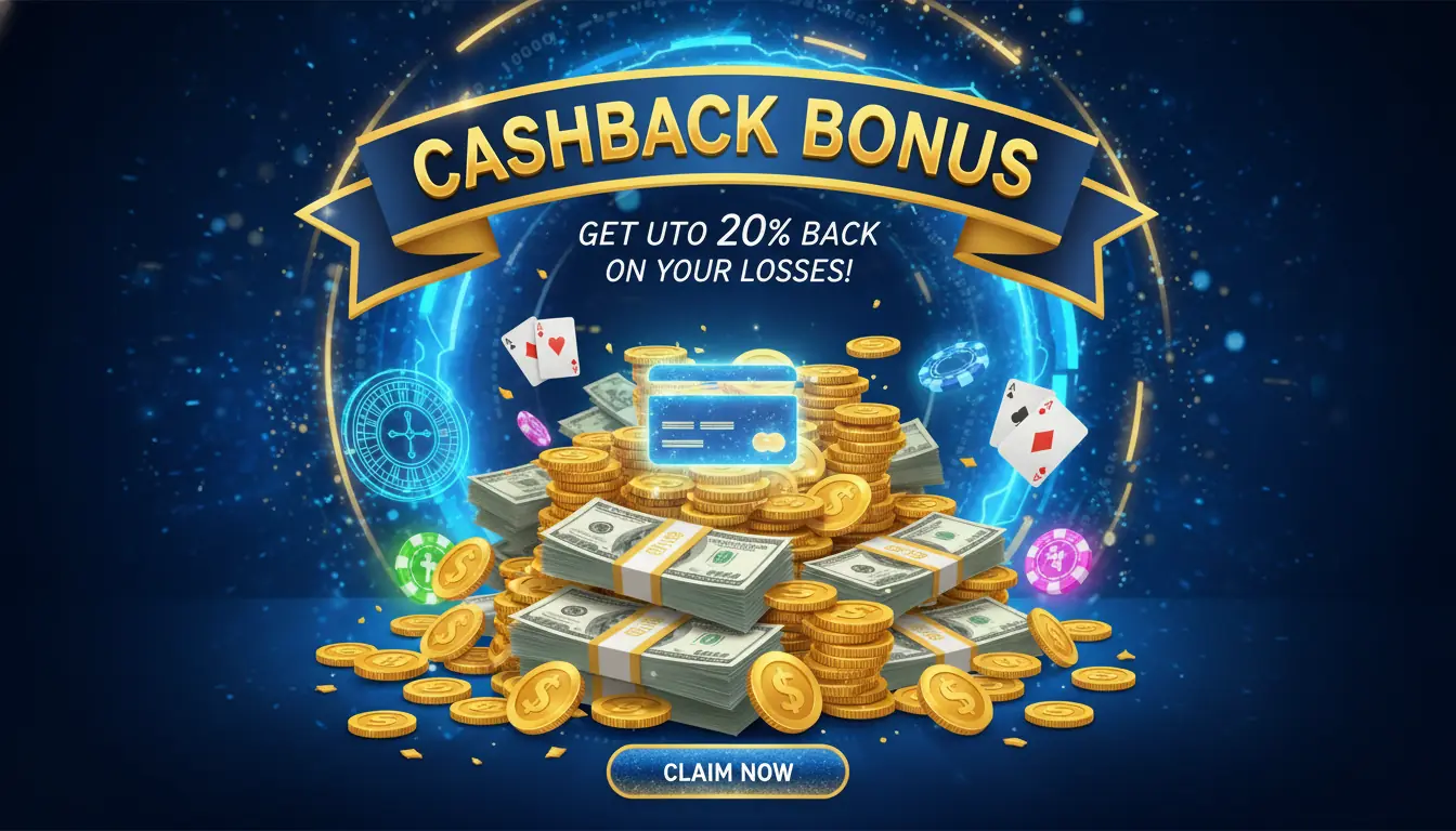 Tuohi casino cashback-bonus